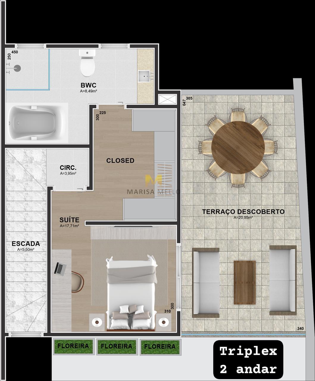 Apartamento à venda com 3 quartos, 169m² - Foto 11